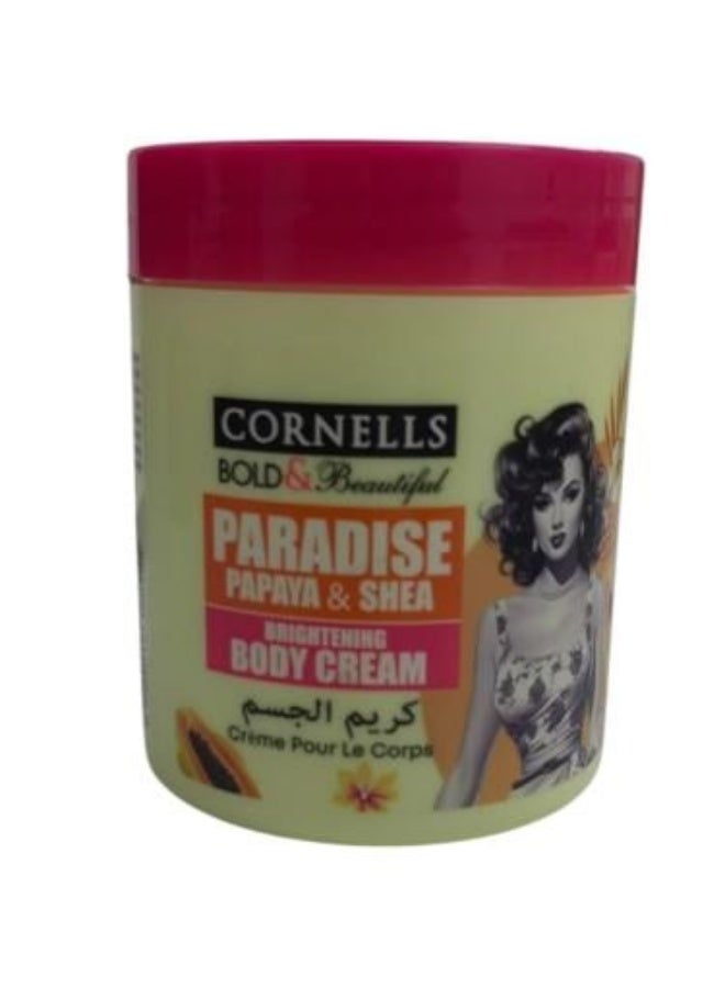Shea Butter and Papaya Body Cream - 500ml